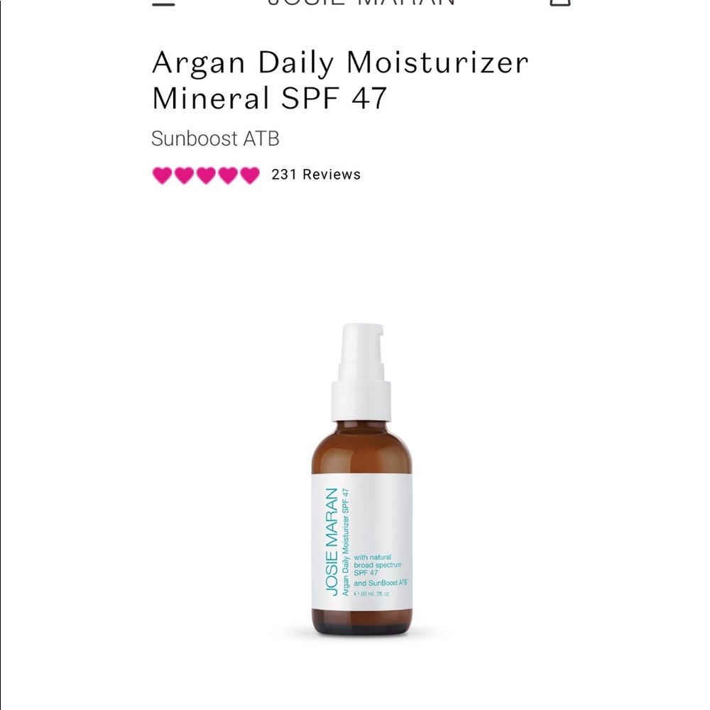 Josie Maran Facial SPF